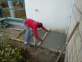 Réalisation d'une dalle en béton