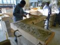 Réalisation d'une forme au gabarit